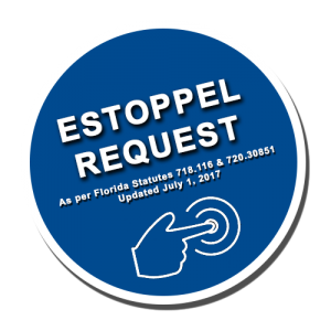 Request an Estoppel
